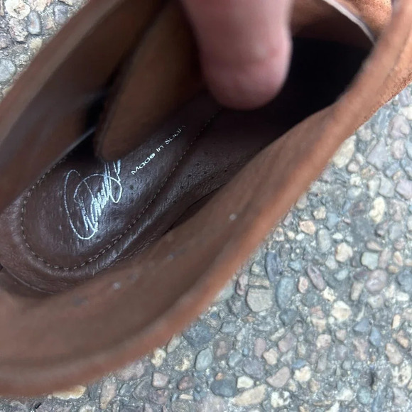 Donald J Pliner Tan Sport Suede Berle Casual Booties Size 9 - Picture 12 of 13